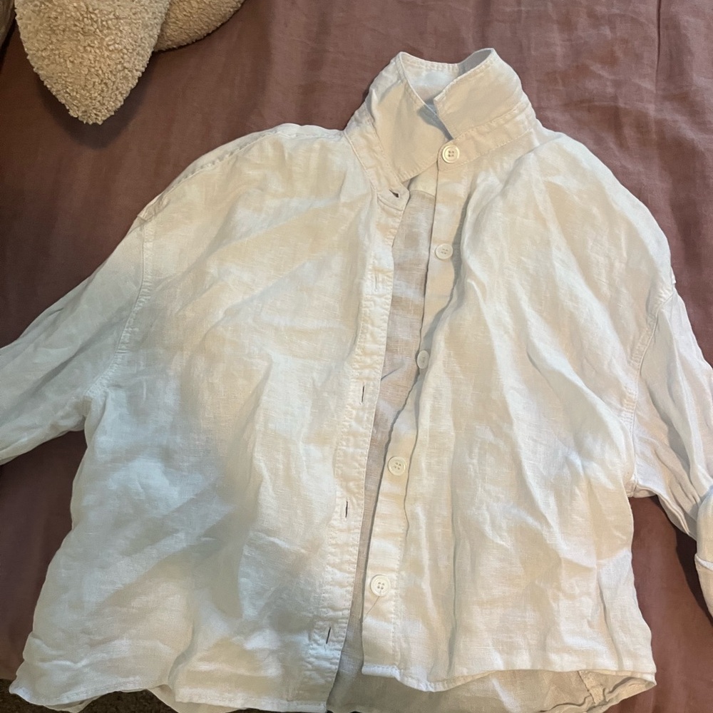 Zara White button up